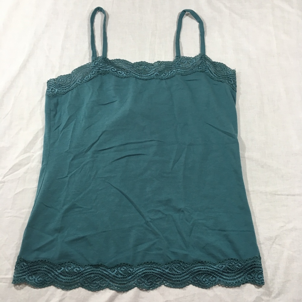 Ann Taylor Spaghetti Strap Tank Top